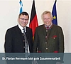 Dr. Florian Herrmann lobt gute Zusammenarbeit