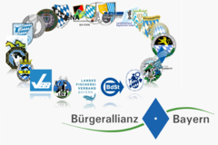 Vertreter von mehr als 2,2 Millionen Ehrenamtlern aus 23 Verbänden präsentieren Abgeordneten im Bayerischen Landtag ihre Arbeit